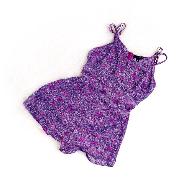 Aqua Pants - AQUA | amethyst fuchsia abstract printed romper